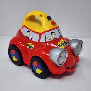 Y2K 90s Vintage Kids Toy - The Wiggles Big Red Car